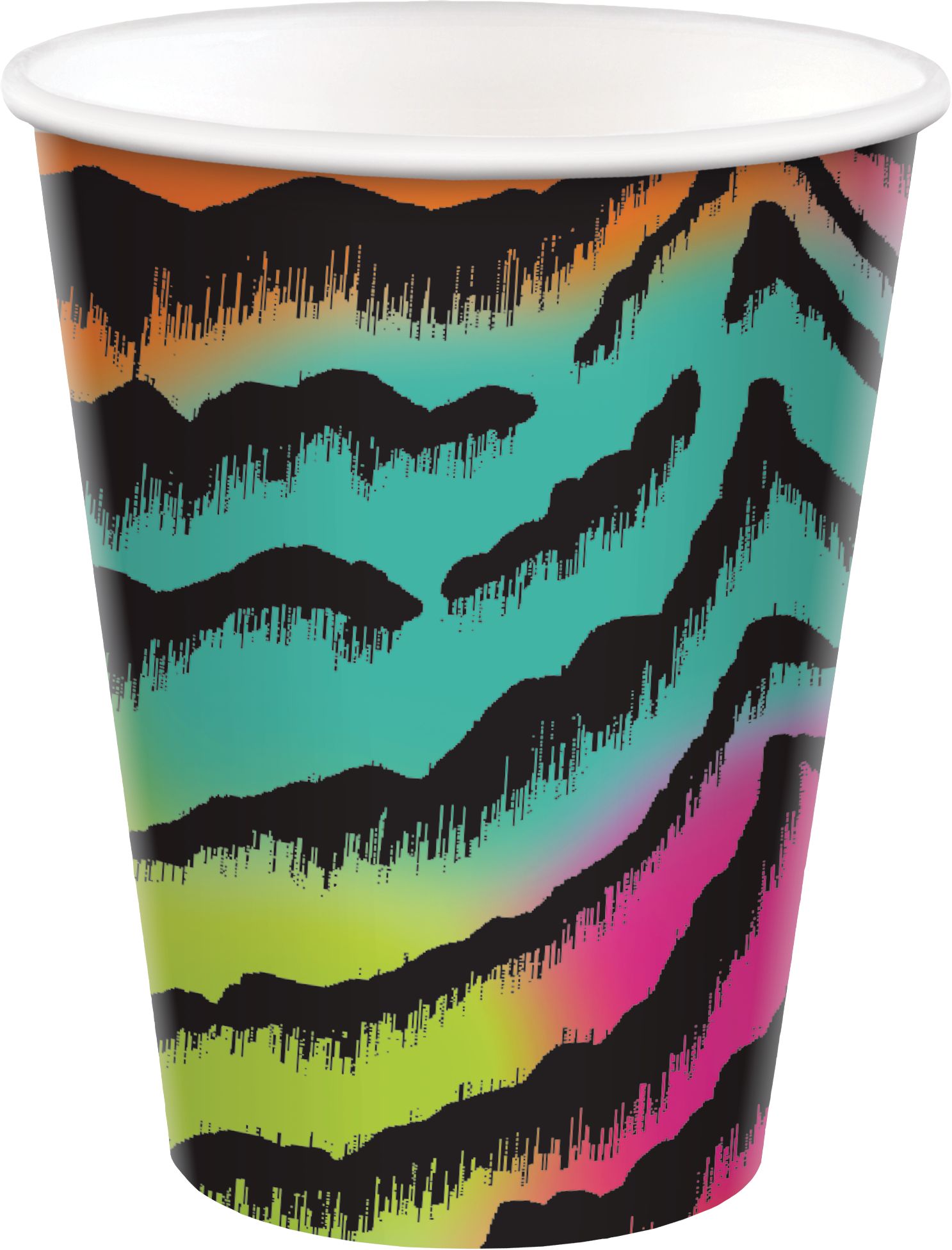 Gobelets jetables pour fête d'anniversaire, Wild Child, 9 oz, paq. 8 Front_Elevated