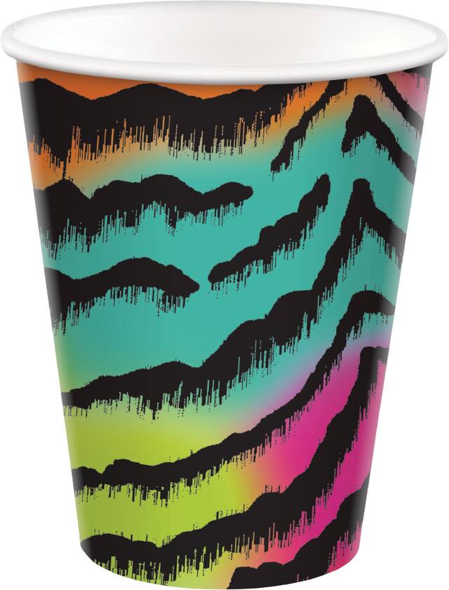 Wild Child Birthday Party Disposable Cups, 9-oz, 8-pk Front_Elevated