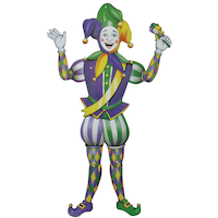 Sacs à surprises en papier kraft d'anniversaire, Wild Child, paq. 8 Front_Flat