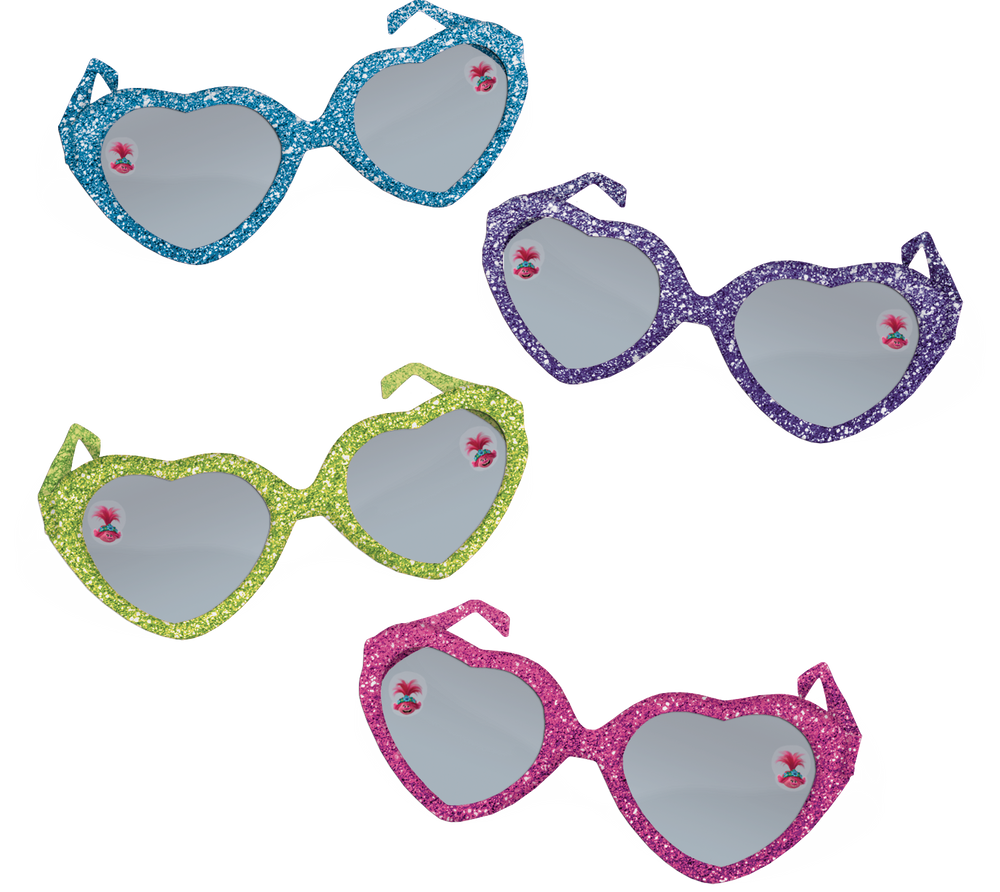 Princess Poppy Heart Glasses Official Trolls World Tour Mini