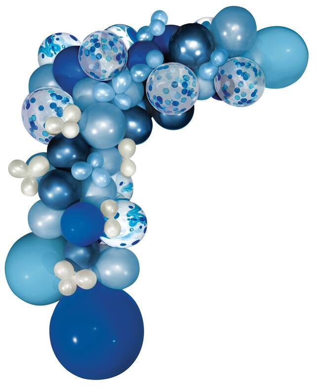 Balloon Garland Kit, Blue Side_Right