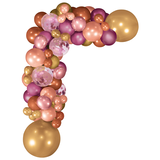 Balloon Garland Kit, Pink/Gold Side_Right