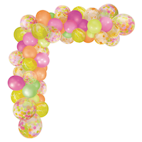 Guirlande de ballons néon multicolore Side_Right