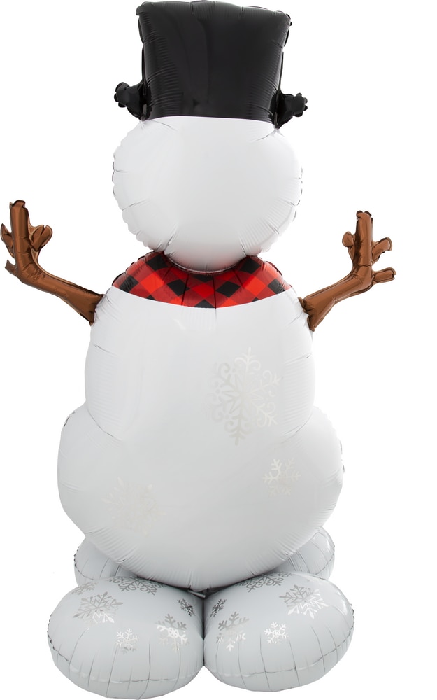 AirFilled AirLoonz™ Snowman Foil Balloon for Christmas/Holiday/Winter