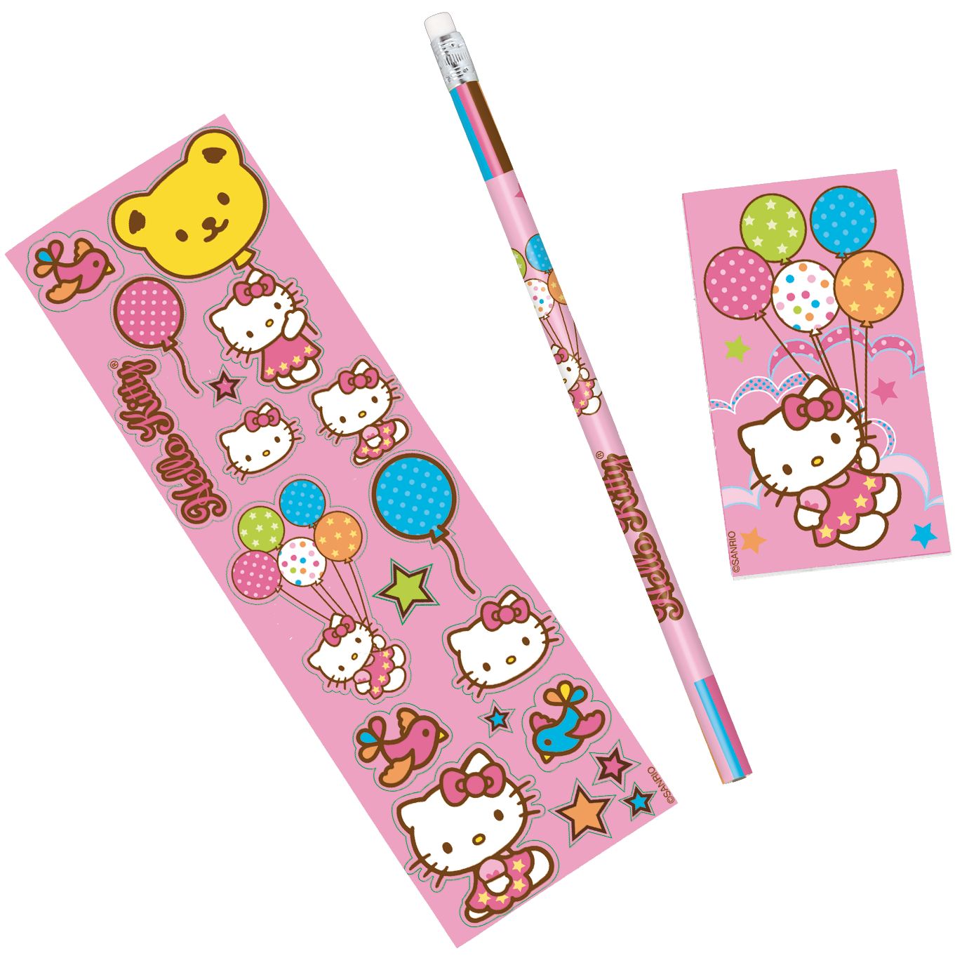 Limes à ongles scintillantes à 2 côtés, cadeau-surprise pour les anniversaires, 5 po, paq. 8, rose ou arc-en-ciel Overhead_Flat