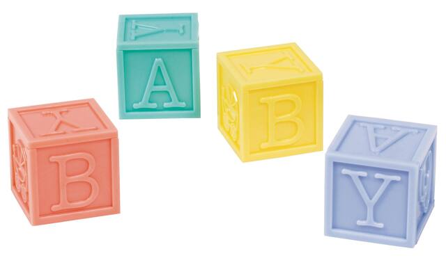 Pastel Baby Blocks, 4-pk Composite_or_Mixed
