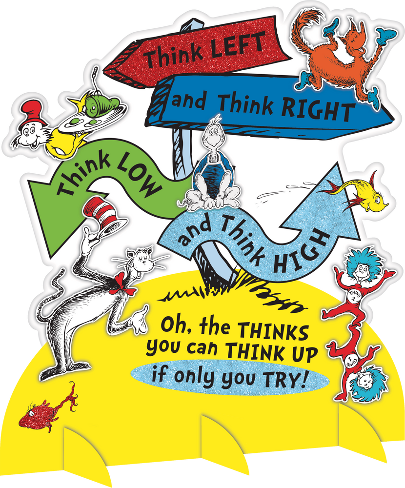 Dr. Seuss Think Table Centerpiece for Birthday Party/Classroom | Party City