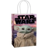 Sacs pour cadeaux-surprises pour fête d'anniversaire personnalisables Le Mandalorien L'Enfant, paq. 8 Front_Angled_Right