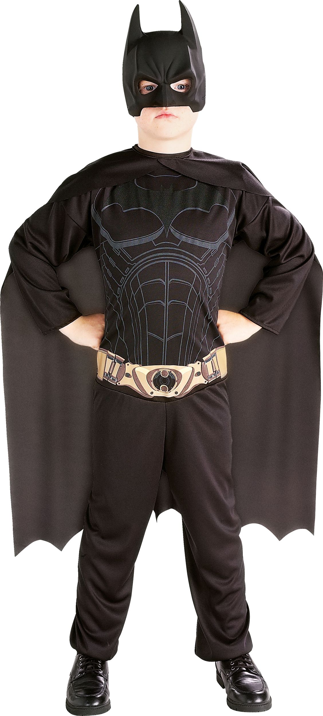 Ballon en aluminium satiné Orbz Happy Birthday, noir/or, 16 po, gonflement à l'hélium et ruban inclus, pour fête d'anniversaire Front_Flat