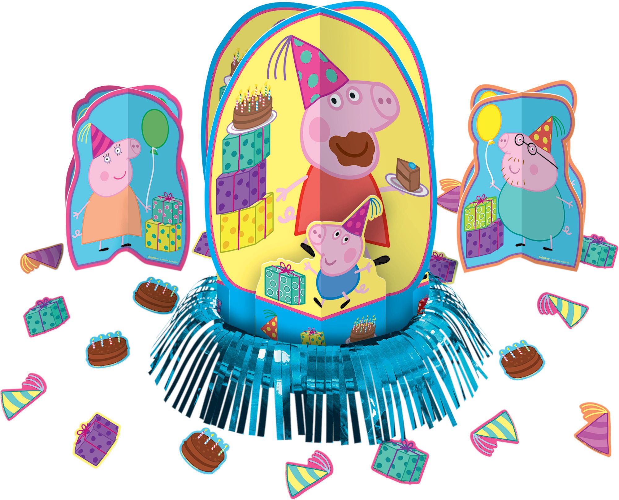 Peppa Pig Table Decoration Kit Composite_or_Mixed