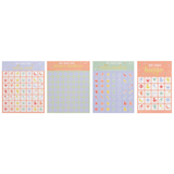Bingo Baby Shower Game, Multi-Coloured, 160-pk, for Baby Shower Front_Flat