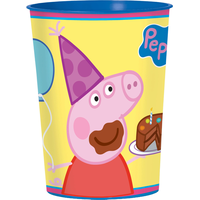Peppa Pig Birthday Party Favour Cup, 16-oz Front_Flat