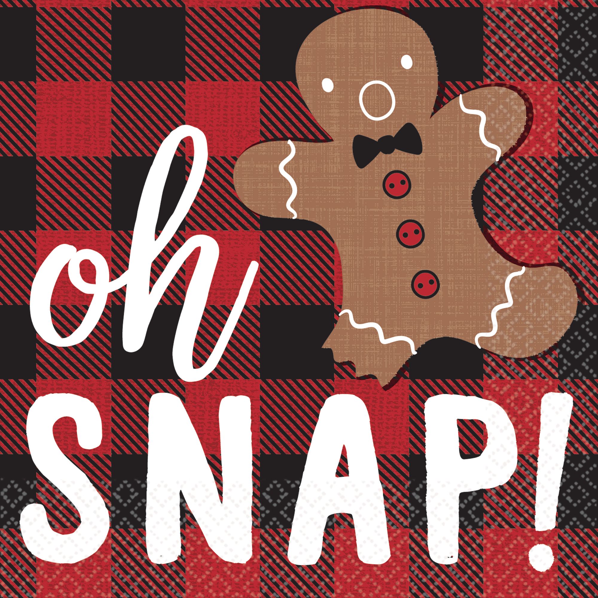 Oh Snap Beverage Napkins, 16-pk | Party City