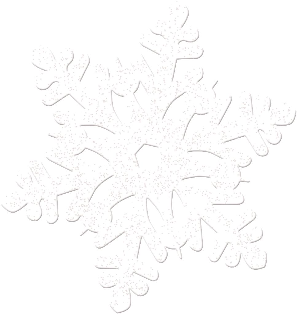 Glitter Snowflake Cutouts, 20-pc Front_Flat