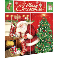Santa Claus Scene Setters, 5-pc Front_Flat