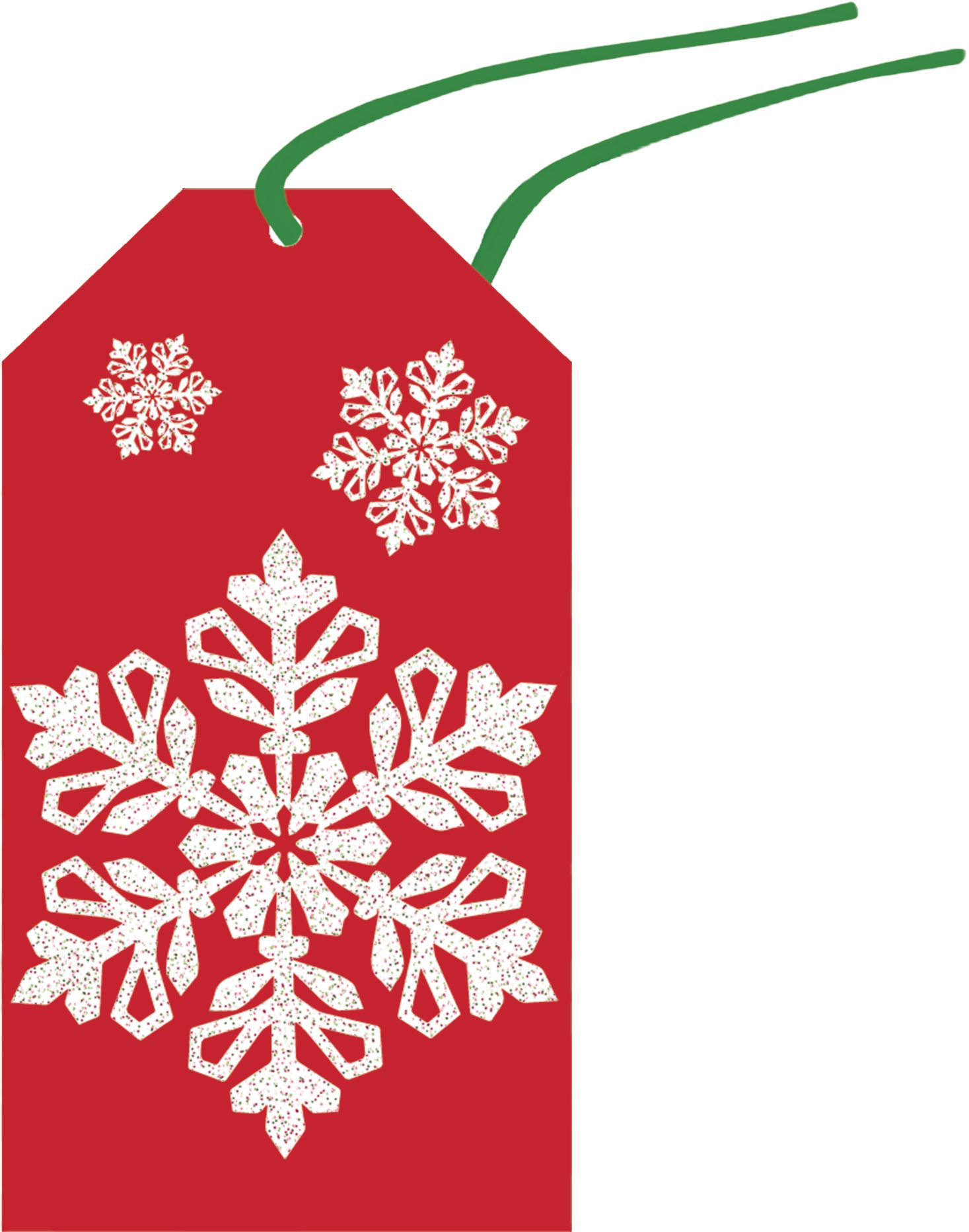 Modern Christmas Gift Tags, 36-pk Front_Flat