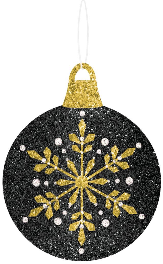 Glitter Christmas Gift Tags, 12-pk Front_Flat