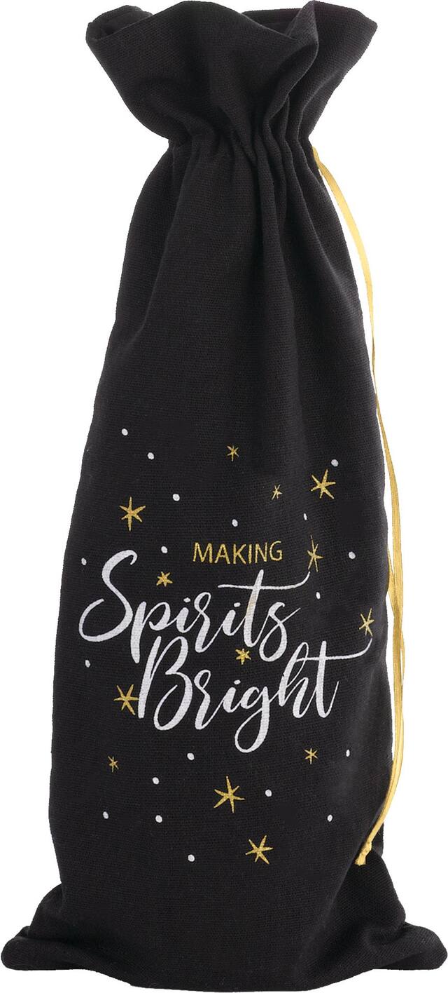 Sac à bouteille Making Spirits Bright Front_Flat