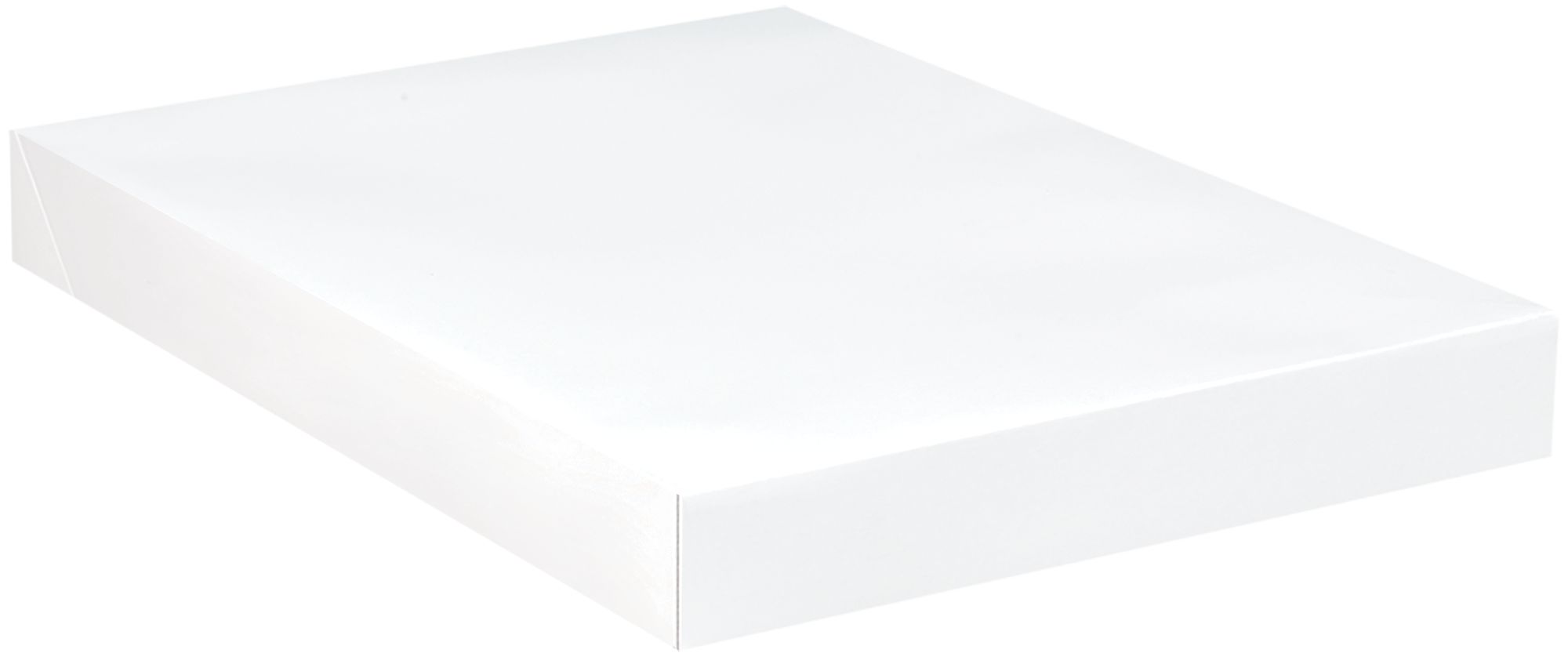 Assorted White Gift Boxes, 10-pk Overhead_Plunge