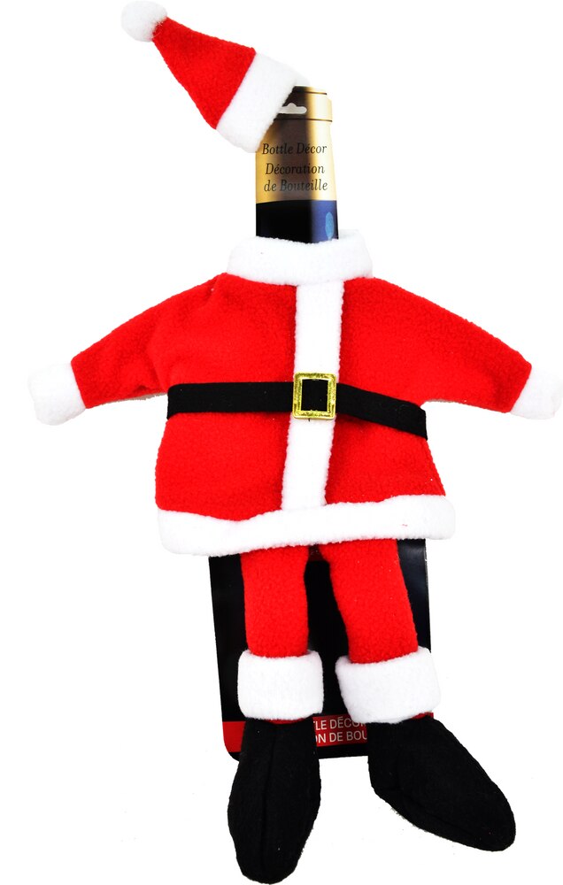 Santa Bottle Decoration Party City