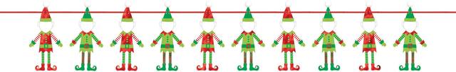 Elf Photo Garland Front_Flat