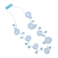Collier flocon de neige lumineux Overhead_Flat