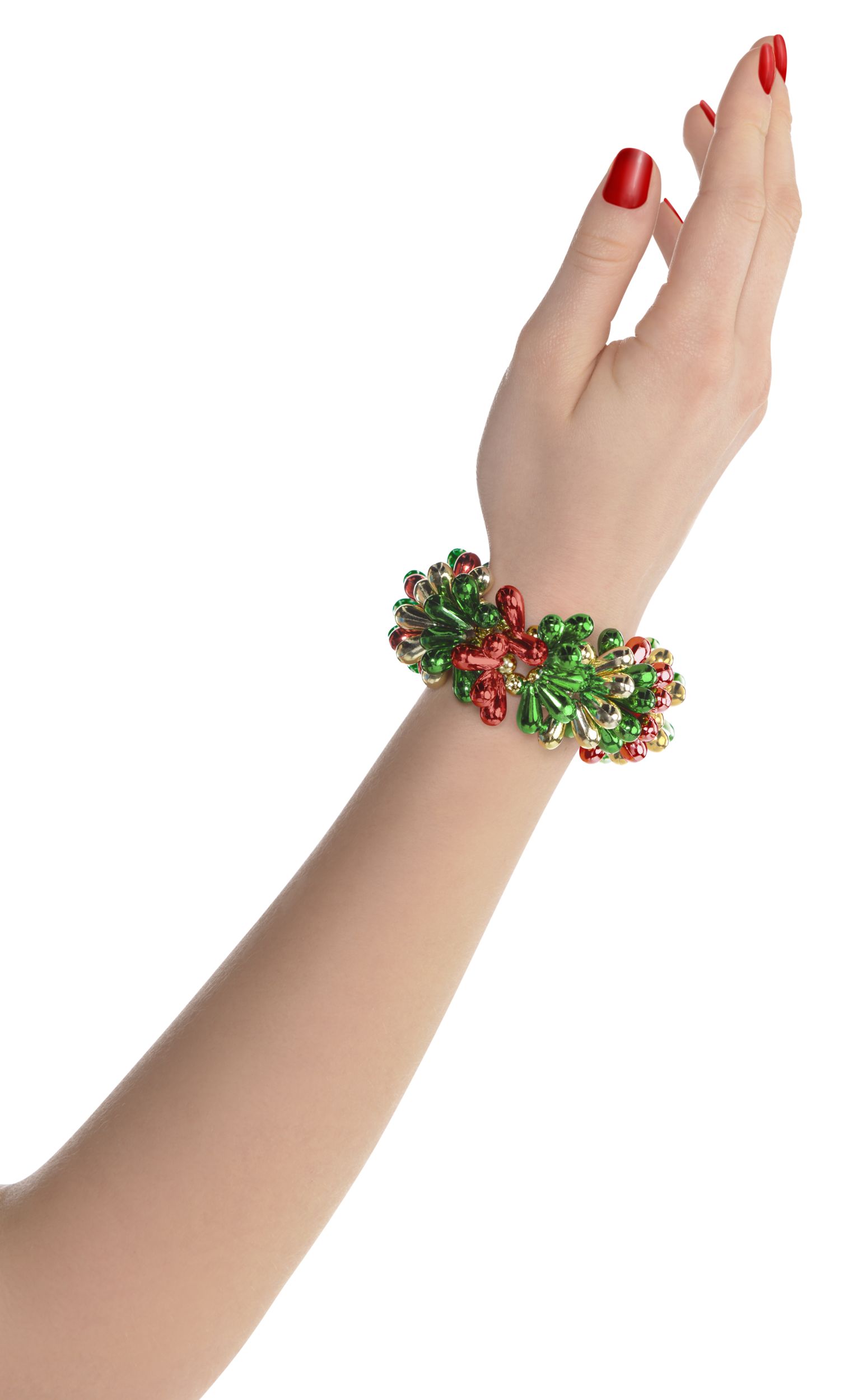Holiday Bead Bracelet Side_Right