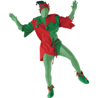 Adult Christmas Elf Costume Front_Flat
