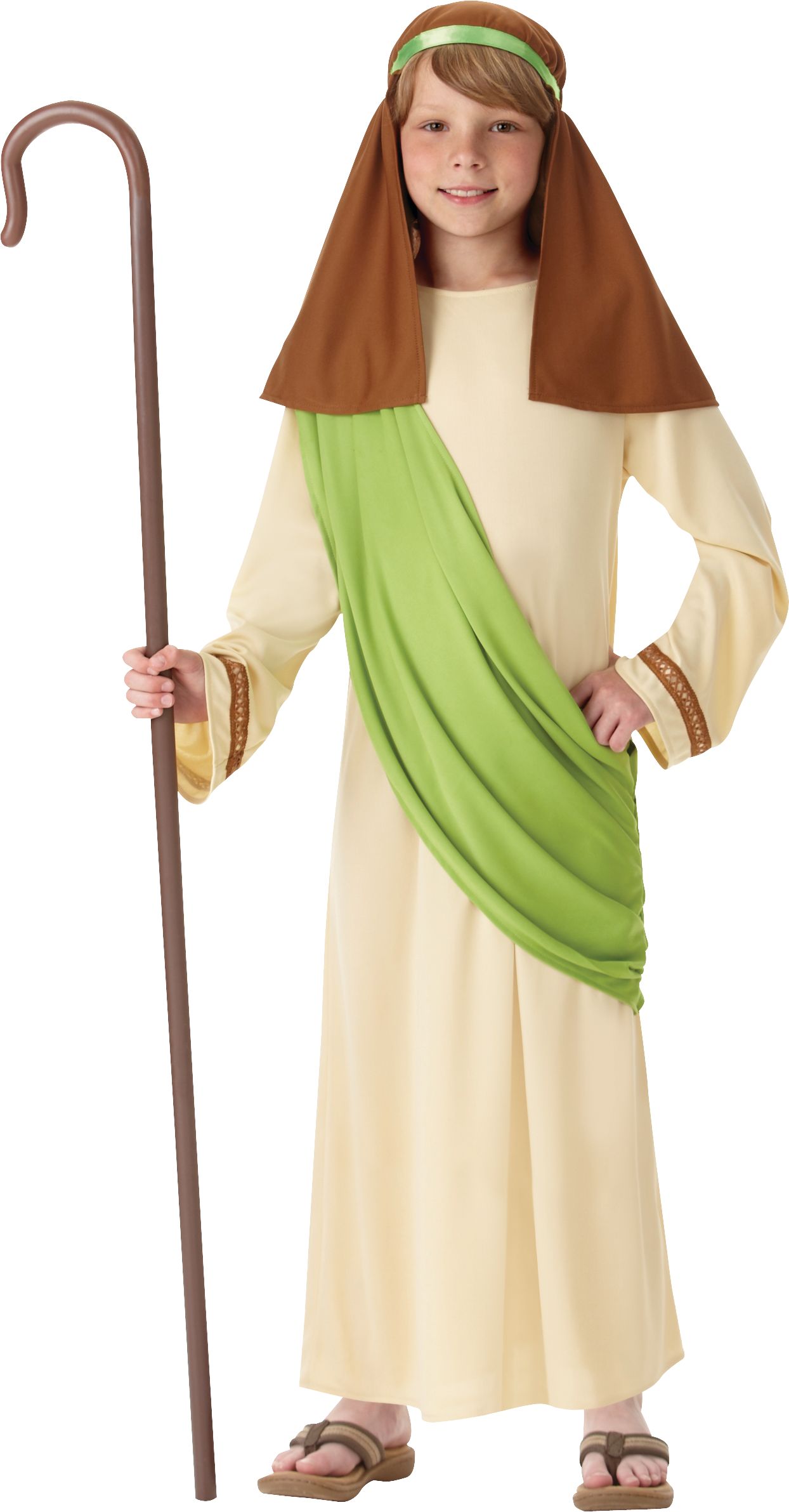 Child Sheppard Costume, Medium Front_Flat