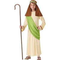 Child Sheppard Costume, Medium Front_Flat
