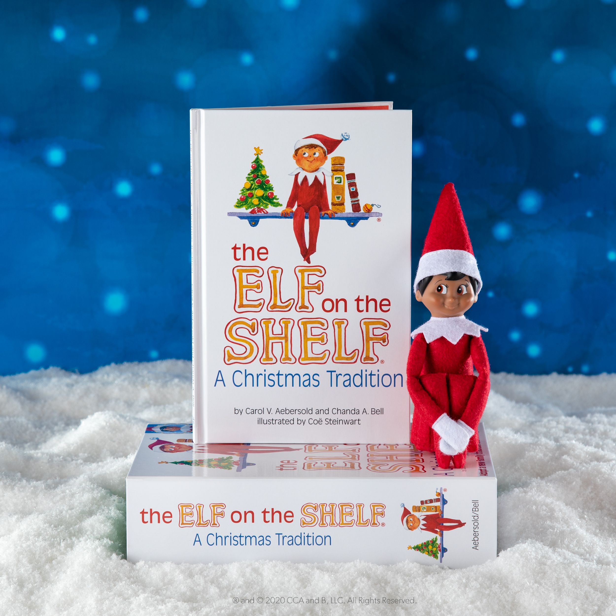 The Elf on the Shelf : Une tradition de Noël : lutin garçon aux yeux bruns Composite_or_Mixed