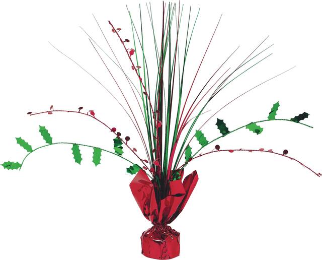 Centre de table houx Front_Flat