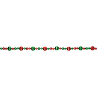Guirlande traditionnelle décorative de Noël CloseUp