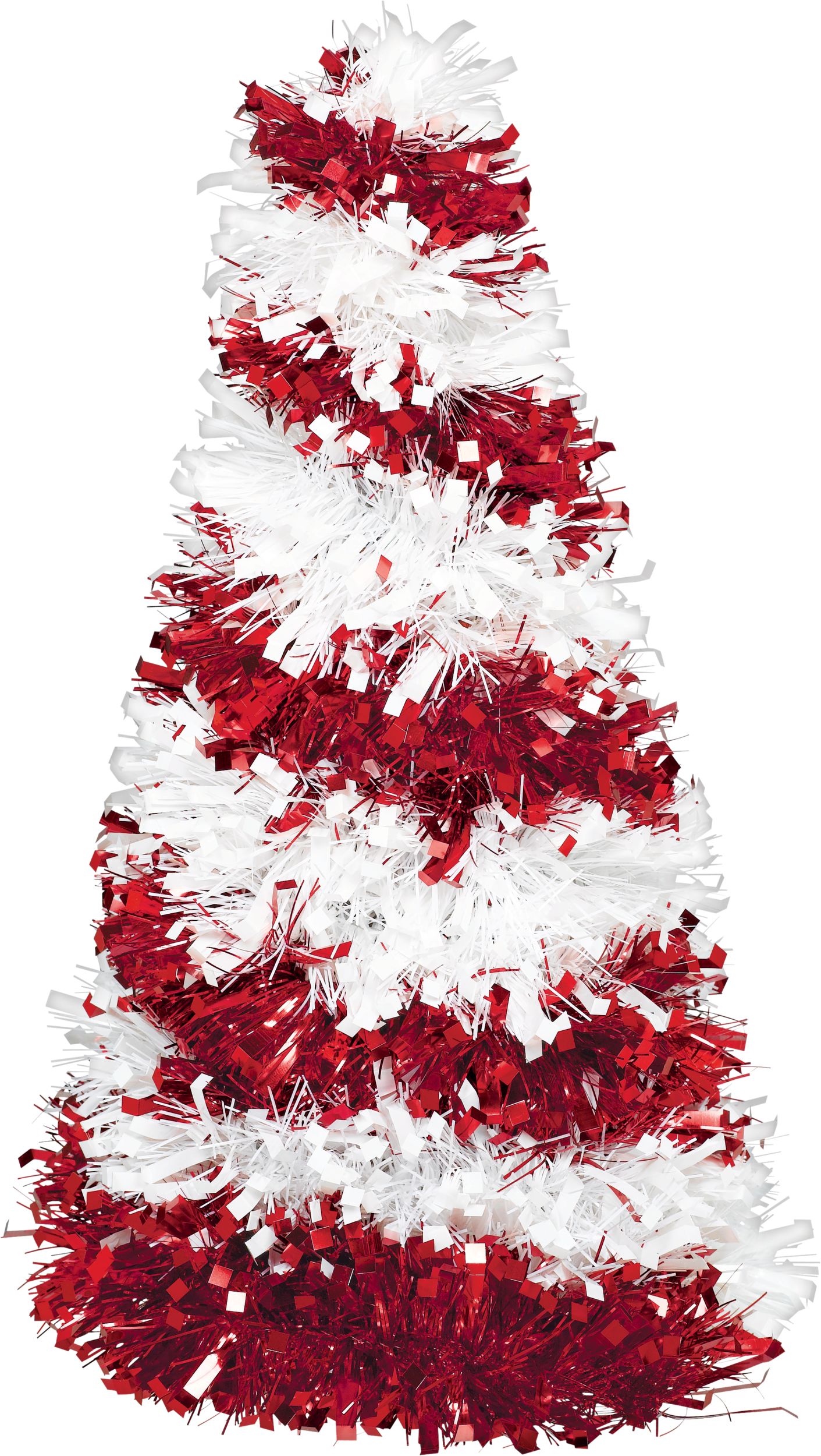 Christmas & Holiday Party Small Tree Candy Cane Table Centerpiece Decoration Front_Flat