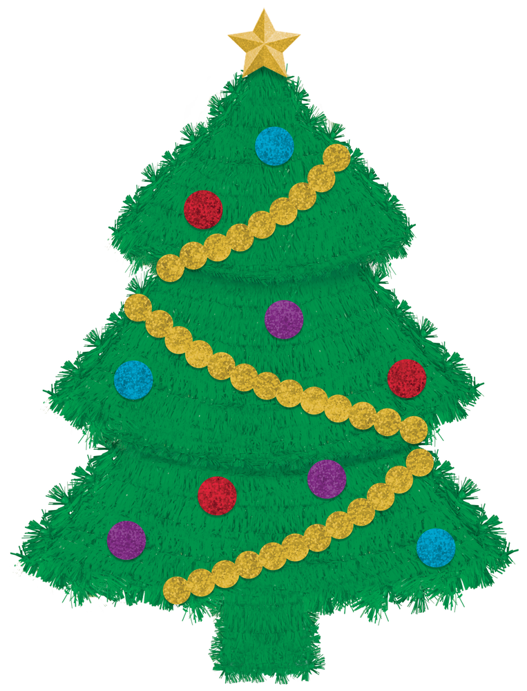 Tinsel Christmas Tree Party City