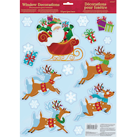 Décalcomanies père Noël, paq. 15 Front_Flat