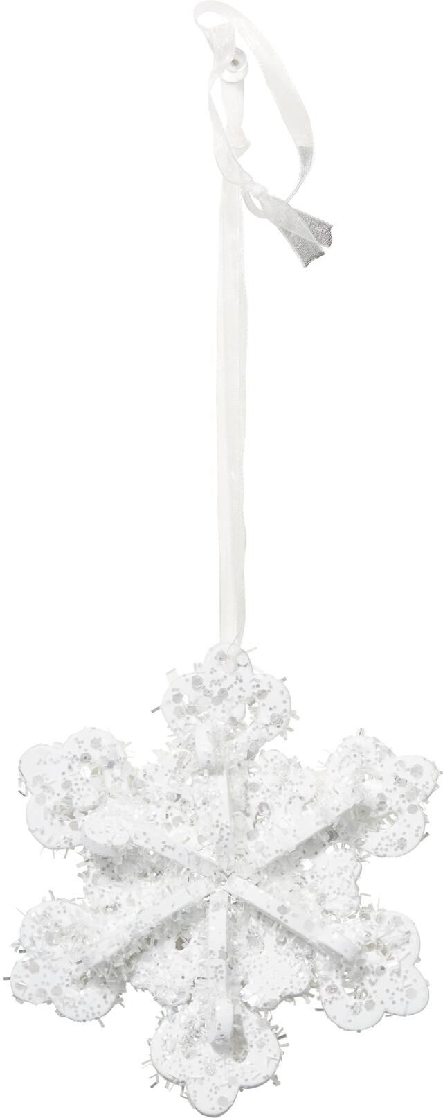 Glitter Foam Snowflakes, 3-pk Front_Flat