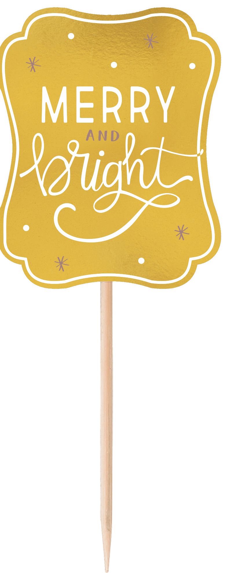 Let's Mistletoe Buffet Decorating Kit, 23-pc Front_Flat