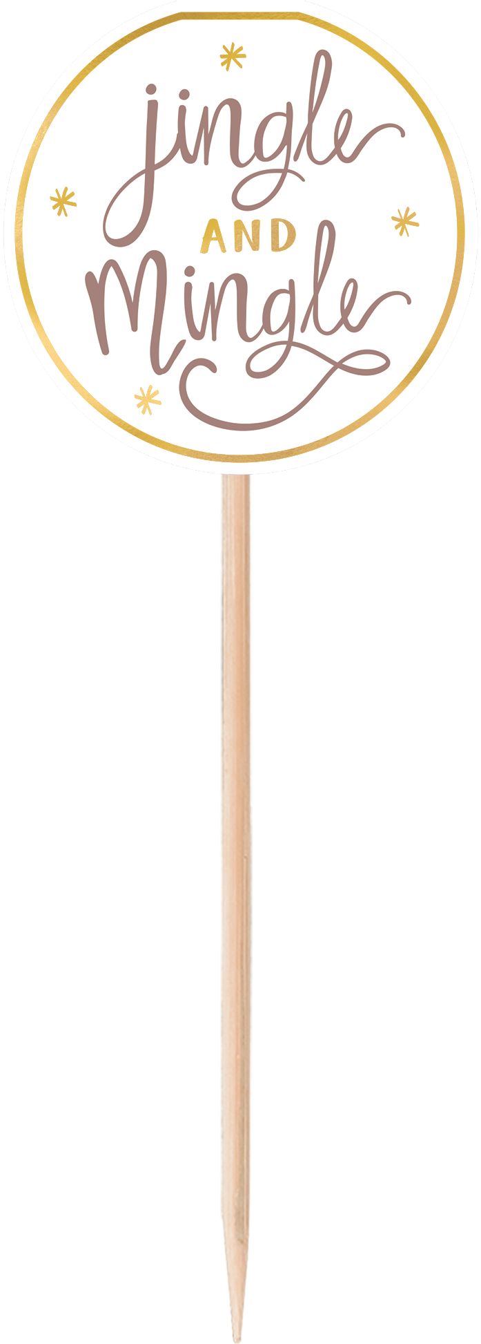 Let's Mistletoe Buffet Decorating Kit, 23-pc Front_Flat