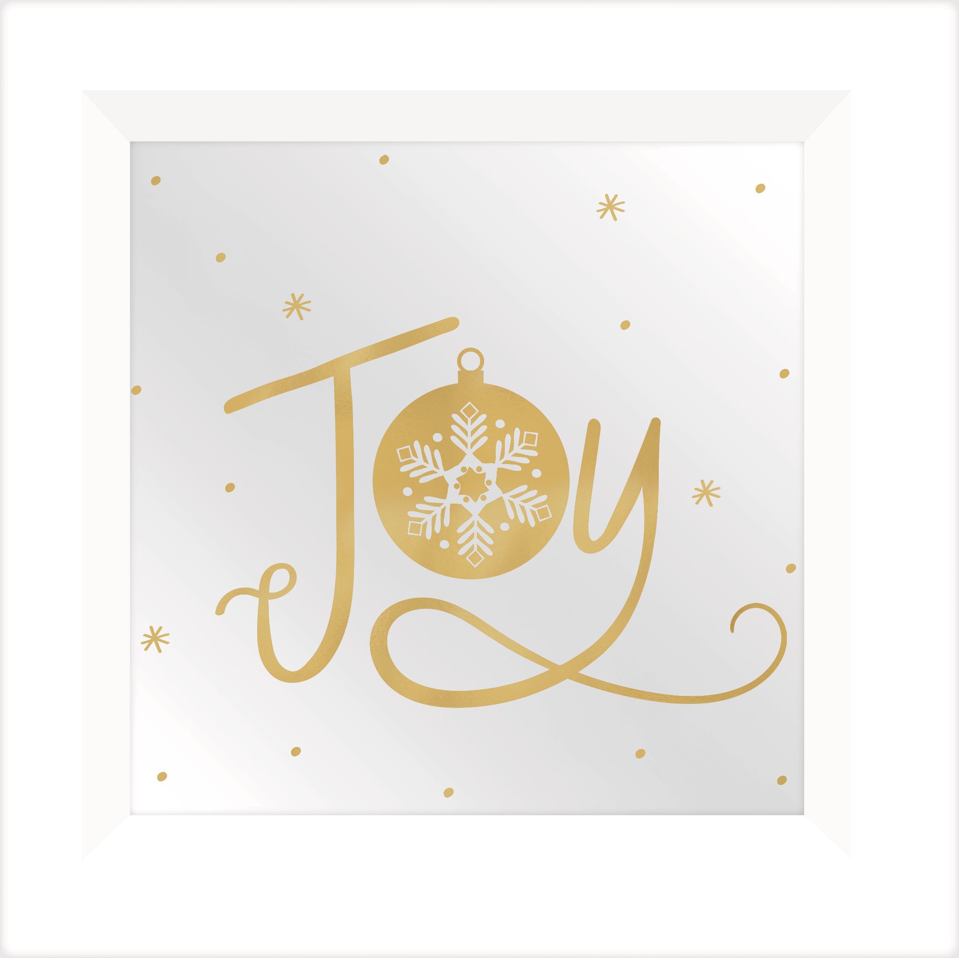 Affiche style miroir Joy Christmas Front_Flat