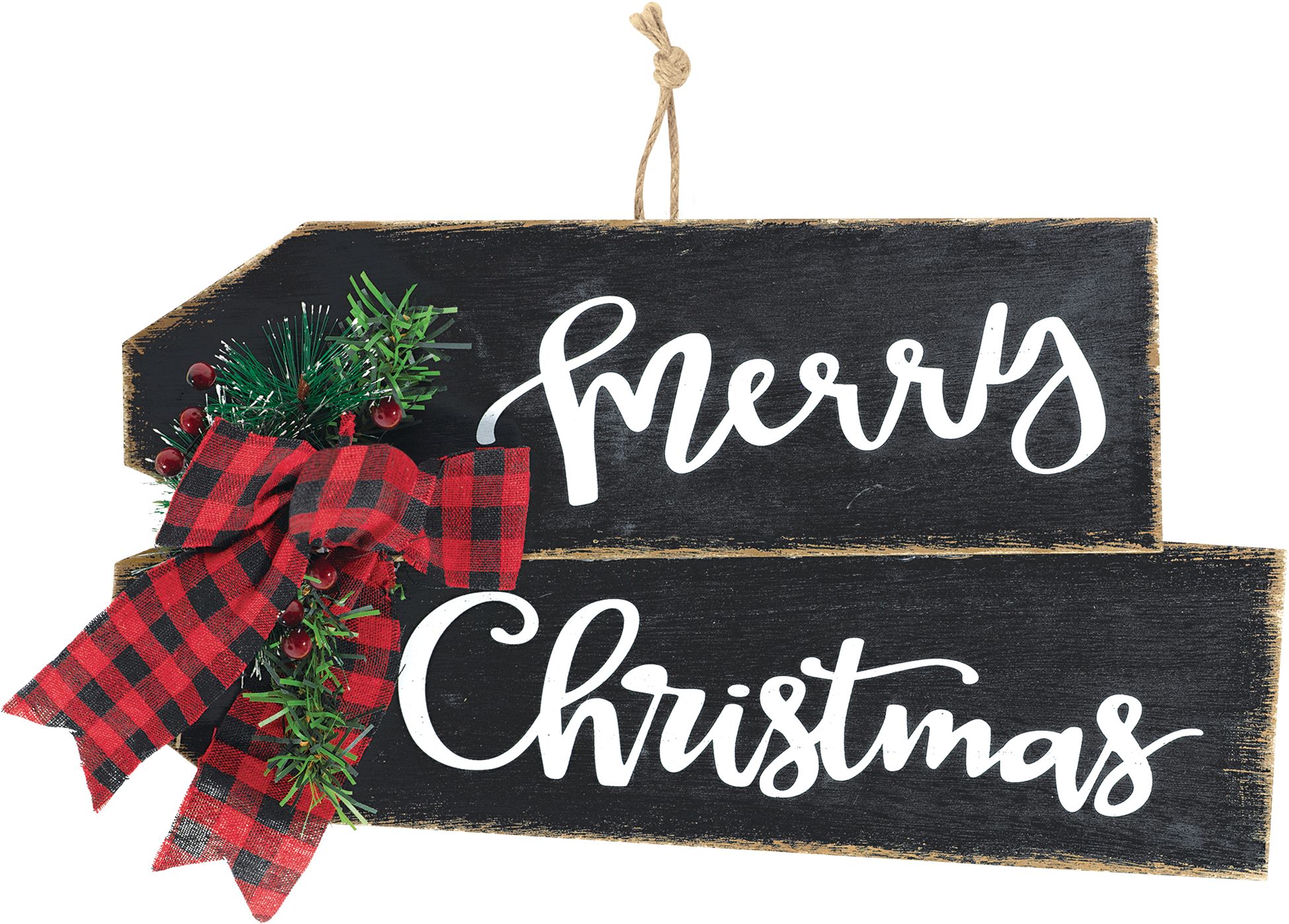 Affiche rustique Merry Christmas Front_Flat