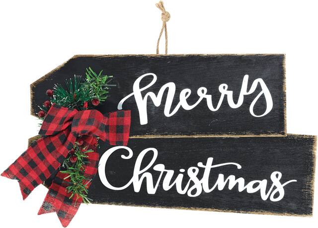 Affiche rustique Merry Christmas Front_Flat