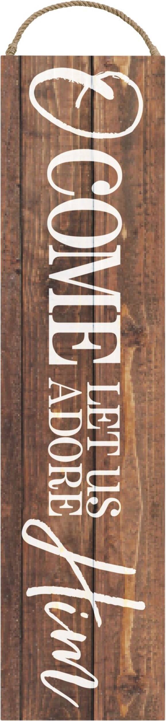 Mini affiche indiquant Adore Him Front_Flat