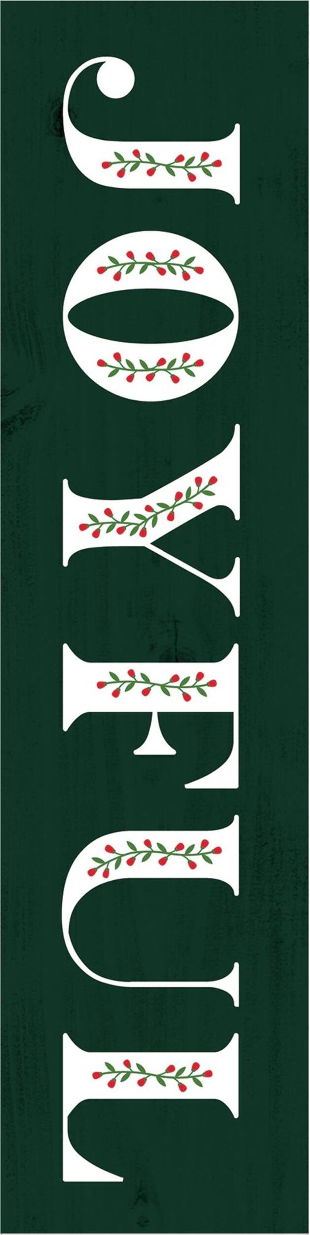 Mini Green Joyful Sign Front_Flat