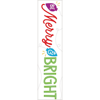Mini Winter Be Merry Bright Sign Front_Flat