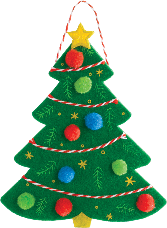 Felt Christmas Tree Ornament Party City
