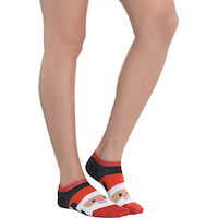 Chaussettes montant aux chevilles père Noël souriant Front_Angled_Right