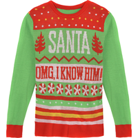 Buddy the Elf Ugly Christmas Sweater Front_Flat