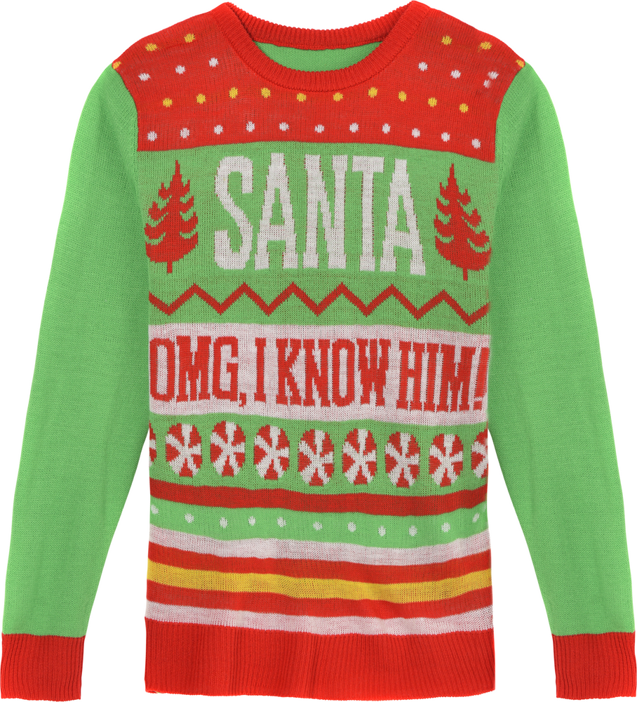 Buddy the elf sweater clearance