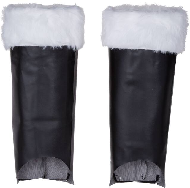 Couvre-bottes du père Noël, adulte, taille unique Front_Flat